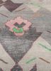 freedom manchaha grey and black wool and bamboo silk hand knotted Rug - CloseUp freedom manchaha grey and black wool and bamboo silk hand knotted Rug - CloseUp