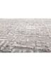 uvenuti grey and black wool and bamboo silk hand knotted Rug - CloseUp uvenuti grey and black wool and bamboo silk hand knotted Rug - CloseUp