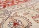 gulmarg red and orange silk hand knotted Rug - CloseUp gulmarg red and orange silk hand knotted Rug - CloseUp