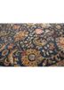 aurora blue wool and silk hand knotted Rug - CloseUp aurora blue wool and silk hand knotted Rug - CloseUp