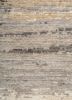 entropy ivory wool hand knotted Rug - CloseUp entropy ivory wool hand knotted Rug - CloseUp