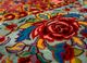 gulmarg green silk hand knotted Rug - CloseUp gulmarg green silk hand knotted Rug - CloseUp