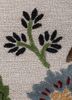 hacienda ivory wool and viscose  Rug - CloseUp