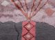 confetti pink and purple wool and viscose hand tufted Rug - CloseUp confetti pink and purple wool and viscose hand tufted Rug - CloseUp