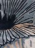 aurelia blue wool and viscose hand tufted Rug - CloseUp