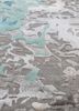white noise grey and black wool and viscose hand tufted Rug - CloseUp white noise grey and black wool and viscose hand tufted Rug - CloseUp