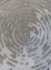 white noise blue wool and viscose hand tufted Rug - CloseUp white noise blue wool and viscose hand tufted Rug - CloseUp