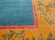 majnun blue wool and silk hand knotted Rug - CloseUp majnun blue wool and silk hand knotted Rug - CloseUp