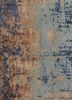 aprezo blue wool and bamboo silk hand knotted Rug - CloseUp aprezo blue wool and bamboo silk hand knotted Rug - CloseUp