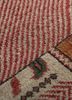 manchaha red and orange wool hand knotted Rug - CloseUp manchaha red and orange wool hand knotted Rug - CloseUp