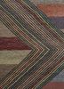 manchaha grey and black wool and bamboo silk hand knotted Rug - CloseUp manchaha grey and black wool and bamboo silk hand knotted Rug - CloseUp