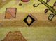 manchaha gold wool and bamboo silk hand knotted Rug - CloseUp manchaha gold wool and bamboo silk hand knotted Rug - CloseUp