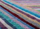 manchaha pink and purple wool and bamboo silk hand knotted Rug - CloseUp