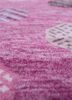 manchaha ivory wool and bamboo silk hand knotted Rug - CloseUp manchaha ivory wool and bamboo silk hand knotted Rug - CloseUp