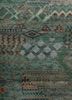 manchaha green wool and bamboo silk hand knotted Rug - CloseUp manchaha green wool and bamboo silk hand knotted Rug - CloseUp