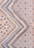 manchaha red and orange wool and bamboo silk hand knotted Rug - CloseUp manchaha red and orange wool and bamboo silk hand knotted Rug - CloseUp