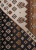 manchaha grey and black wool and bamboo silk hand knotted Rug - CloseUp manchaha grey and black wool and bamboo silk hand knotted Rug - CloseUp