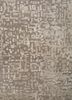 entropy grey and black wool and bamboo silk hand knotted Rug - CloseUp entropy grey and black wool and bamboo silk hand knotted Rug - CloseUp