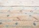 manchaha gold wool and silk hand knotted Rug - CloseUp