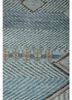 manchaha blue wool hand knotted Rug - CloseUp manchaha blue wool hand knotted Rug - CloseUp