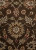 gulnar beige and brown wool hand knotted Rug - CloseUp