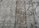 vintage grey and black wool hand knotted Rug - CloseUp