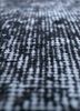 lacuna grey and black wool hand knotted Rug - CloseUp lacuna grey and black wool hand knotted Rug - CloseUp