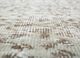 vintage beige and brown wool hand knotted Rug - CloseUp vintage beige and brown wool hand knotted Rug - CloseUp