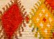 nuray red and orange wool hand knotted Rug - CloseUp nuray red and orange wool hand knotted Rug - CloseUp