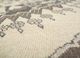 vintage beige and brown wool hand knotted Rug - CloseUp vintage beige and brown wool hand knotted Rug - CloseUp