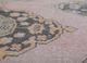 vintage pink and purple wool hand knotted Rug - CloseUp vintage pink and purple wool hand knotted Rug - CloseUp