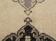 vintage beige and brown wool hand knotted Rug - CloseUp vintage beige and brown wool hand knotted Rug - CloseUp
