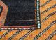 nuray grey and black wool hand knotted Rug - CloseUp