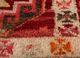 nuray red and orange wool hand knotted Rug - CloseUp