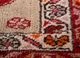 nuray red and orange wool hand knotted Rug - CloseUp