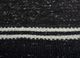 nuray grey and black wool hand knotted Rug - CloseUp