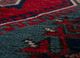 nuray red and orange wool hand knotted Rug - CloseUp