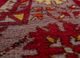 nuray red and orange wool hand knotted Rug - CloseUp nuray red and orange wool hand knotted Rug - CloseUp