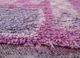 nuray pink and purple wool hand knotted Rug - CloseUp nuray pink and purple wool hand knotted Rug - CloseUp