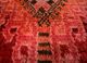 nuray red and orange wool hand knotted Rug - CloseUp nuray red and orange wool hand knotted Rug - CloseUp