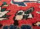 nuray red and orange wool hand knotted Rug - CloseUp nuray red and orange wool hand knotted Rug - CloseUp