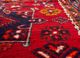 aalam red and orange wool hand knotted Rug - CloseUp aalam red and orange wool hand knotted Rug - CloseUp