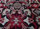 aalam red and orange wool hand knotted Rug - CloseUp aalam red and orange wool hand knotted Rug - CloseUp
