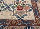 aalam blue wool hand knotted Rug - CloseUp aalam blue wool hand knotted Rug - CloseUp