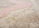 vintage pink and purple wool hand knotted Rug - CloseUp vintage pink and purple wool hand knotted Rug - CloseUp