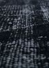 lacuna grey and black wool hand knotted Rug - CloseUp lacuna grey and black wool hand knotted Rug - CloseUp