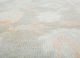 aalam green wool hand knotted Rug - CloseUp