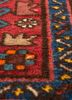 nuray red and orange wool hand knotted Rug - CloseUp nuray red and orange wool hand knotted Rug - CloseUp