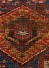 aalam blue wool hand knotted Rug - CloseUp aalam blue wool hand knotted Rug - CloseUp