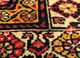 aalam blue wool hand knotted Rug - CloseUp aalam blue wool hand knotted Rug - CloseUp